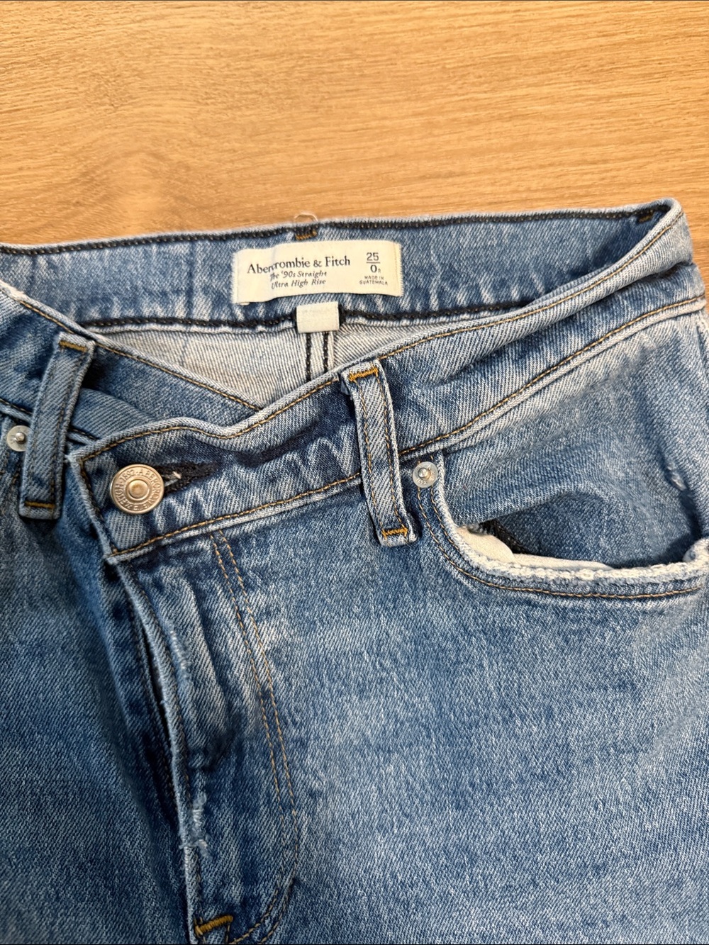 Abercrombie & Fitch Blue Skinny Jeans - Picture 4 of 7
